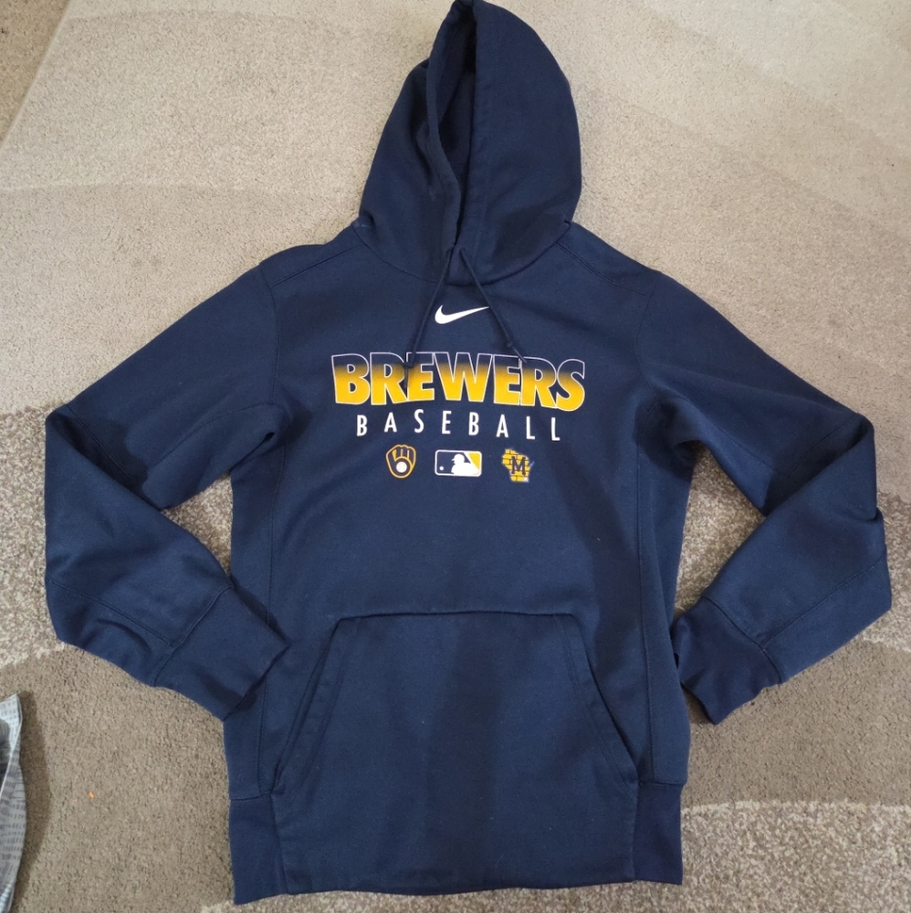 Nike Blue Classic Pullover Sweatshirt